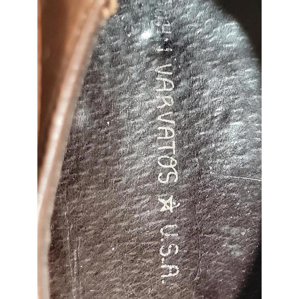 John Varvatos Star USA Brown Leather Oxfords Dress Shoes 10.5 M - Picture 8 of 15